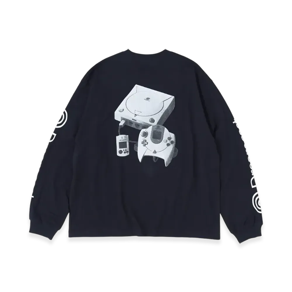 SEDAN ALL-PURPOSE Dreamcast L/S Photo Tee "Black"