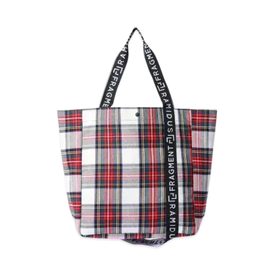 FRAGMENT x Ramidus 2024Aw Holiday Box Tote Bag L "White"