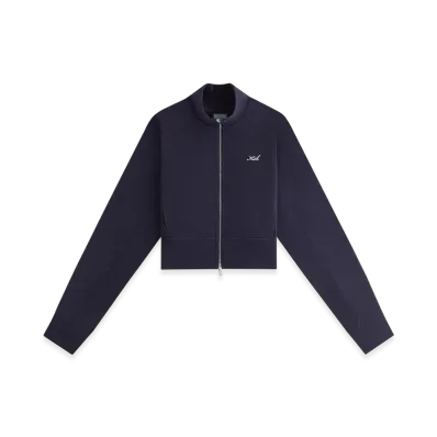 Kith Women Davin Cropped Track Zip "Ink"