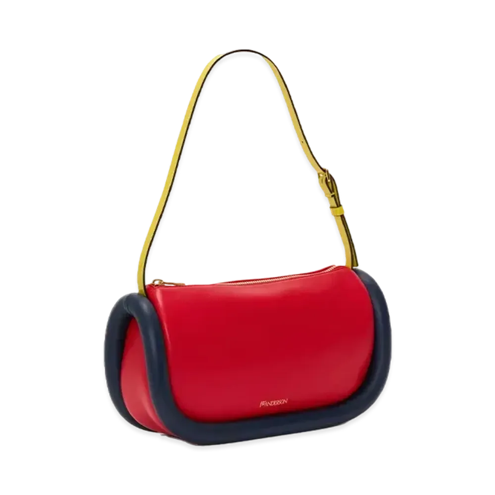 JW ANDERSON Bumper 15 Leather Shoulder Bag "Red"