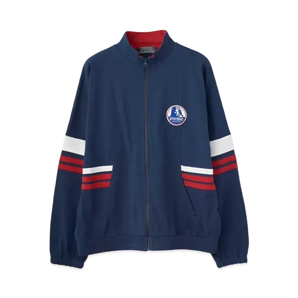 HYSTERIC GLAMOUR Hg Team Logo Track Jacket "Navy"