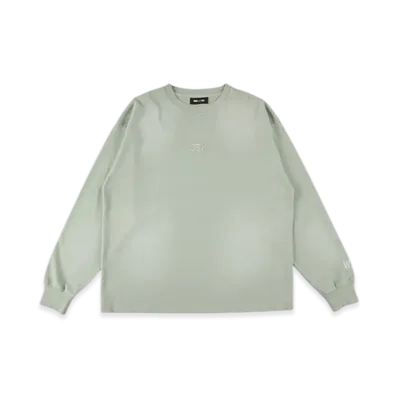 WIND AND SEA Sulfur Dyeing Logo L/S Tee "Mint"