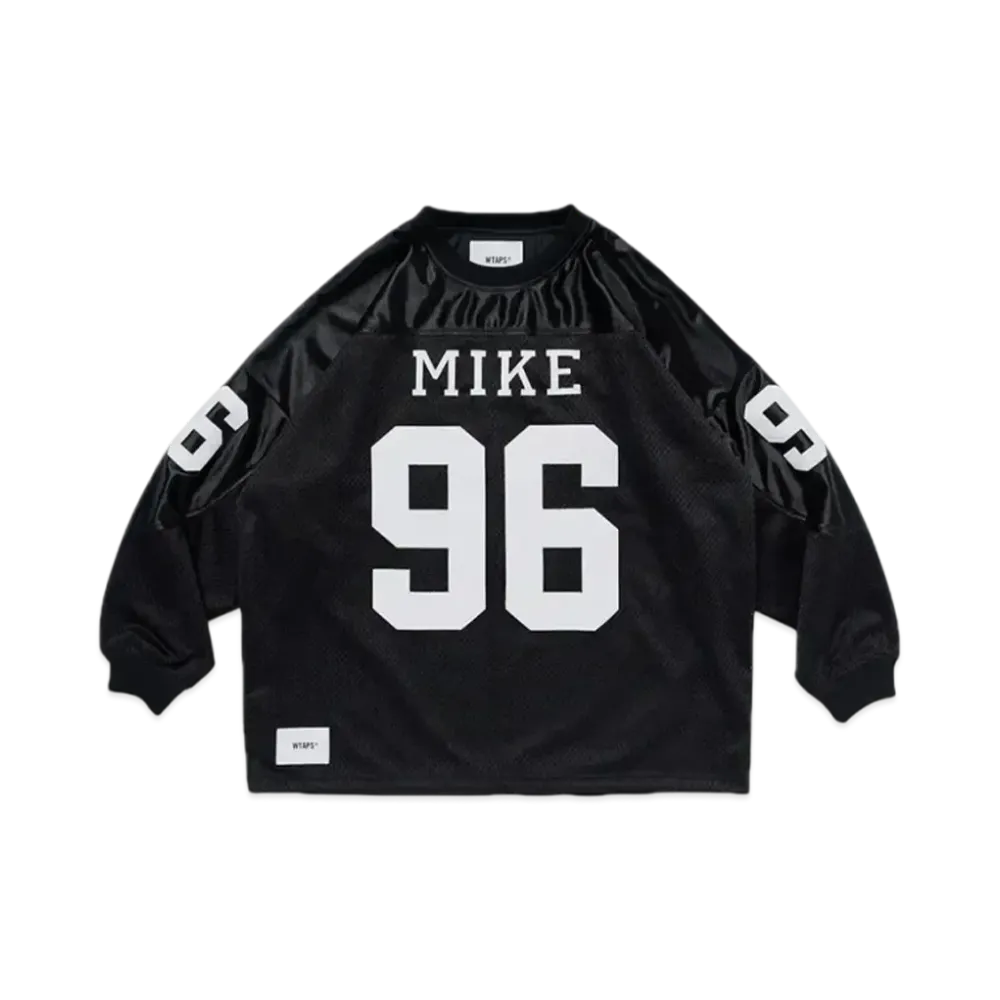 WTAPS Netminder / LS / Poly MIKE "Black"