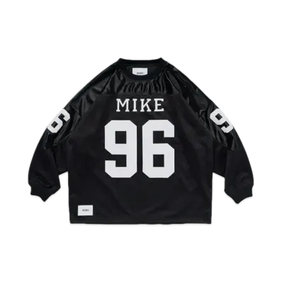 WTAPS Netminder / LS / Poly MIKE "Black"