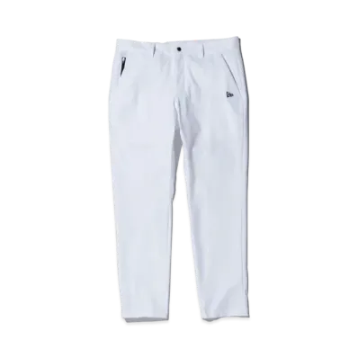 NEW ERA Golf Tapered Stretch Pants "White"