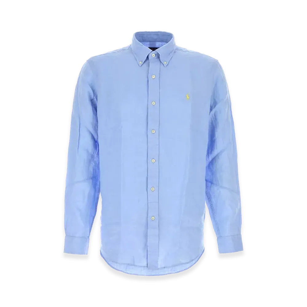 Polo Ralph Lauren Linen Shirt "Light Blue"