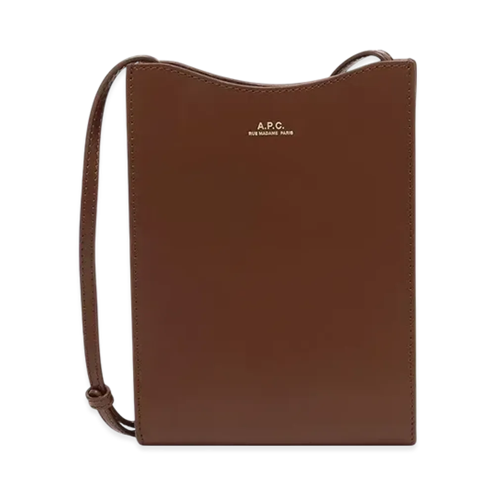 A.P.C. Neck Pouch Jamie "Noisette"