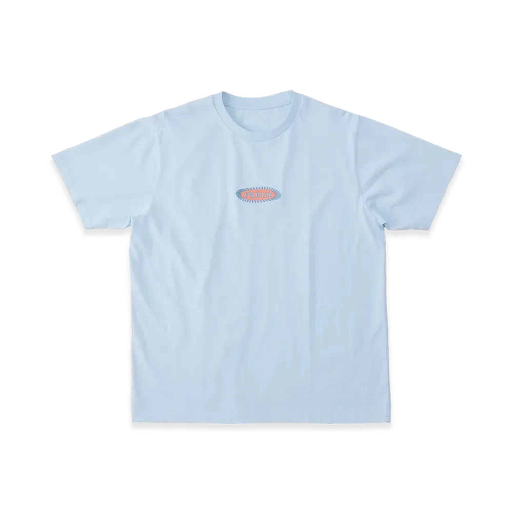FEELS. Signature Stitch T-Shirt "Light Blue"