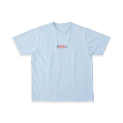 FEELS. Signature Stitch T-Shirt "Light Blue"