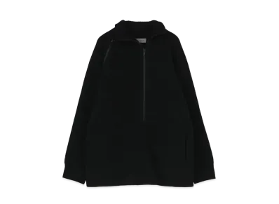 Yohji Yamamoto Pour Homme 5G HALF CARDIGAN DRIVERS KNIT "Black"