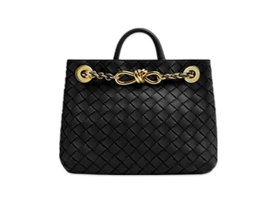 Bottega Veneta Small Andiamo Chain "Black"