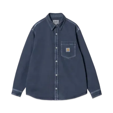 Carhartt George Shirt "Air Force Blue"