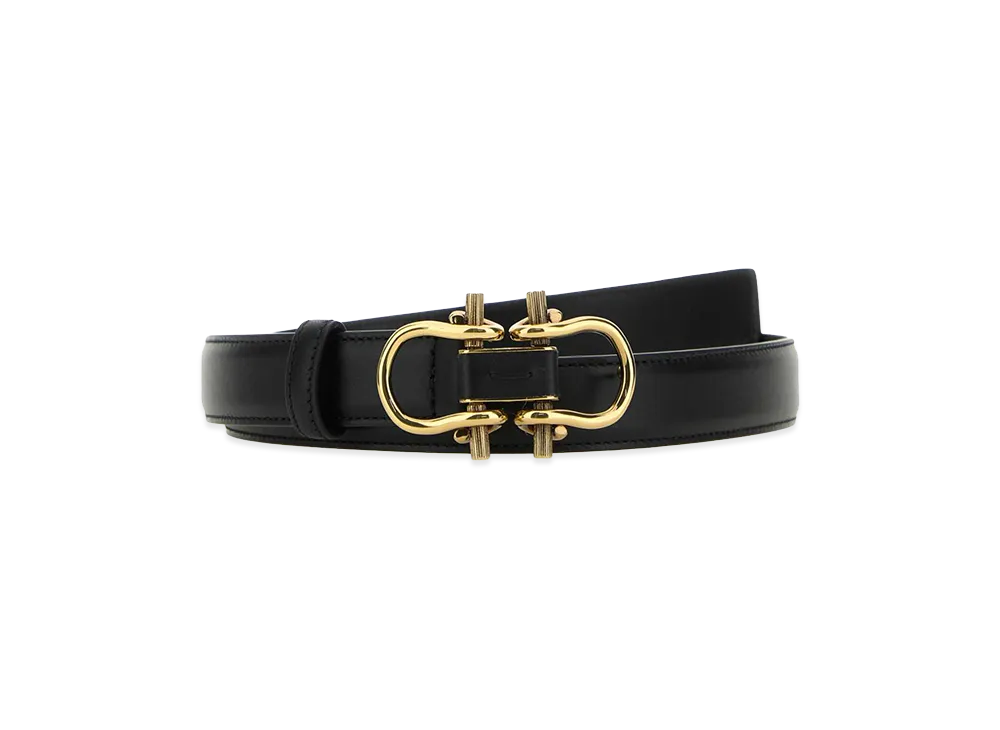 Bottega Veneta Women's Leather Belt "Black"