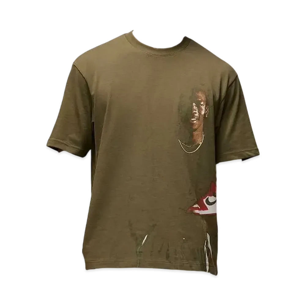 ナイキ ジョーダン メンズ クルーネック Tシャツ "ミディアムオリーブ" HQ2666-687