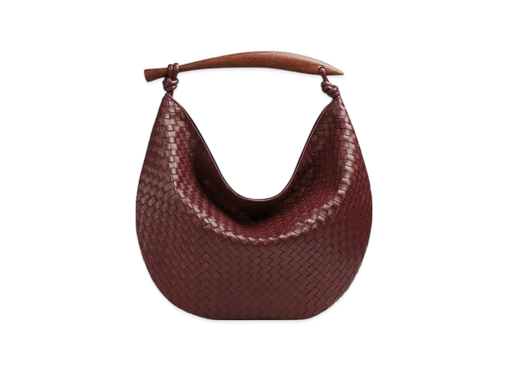 Bottega Veneta Sardine Bermuda "Cherry/Rhum"