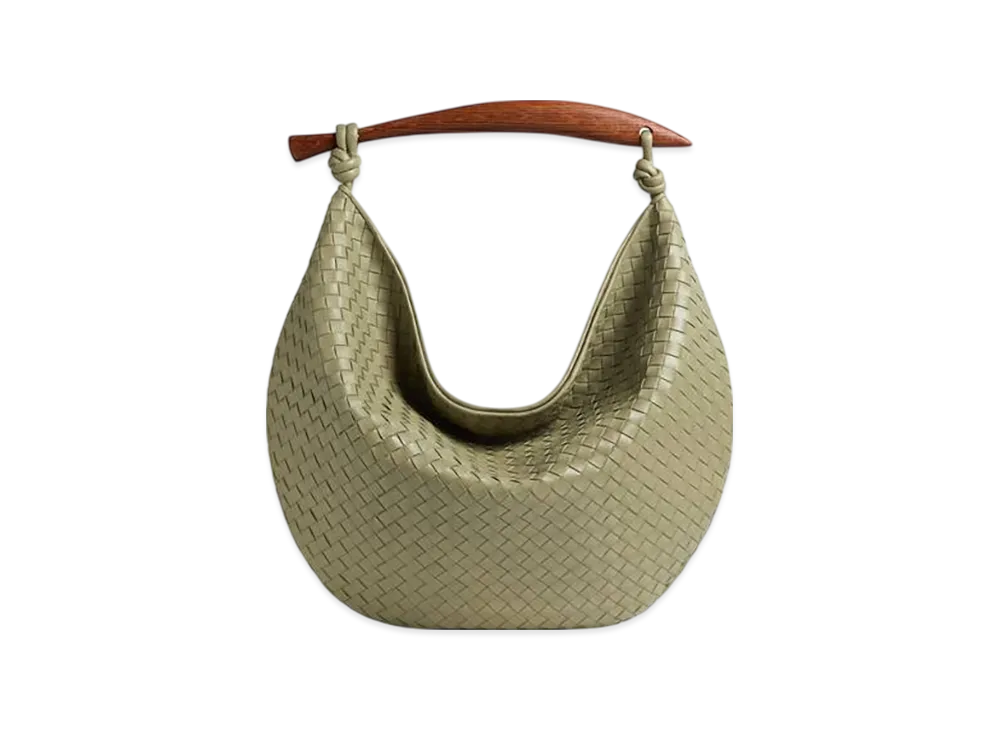 Bottega Veneta Sardine Bermuda "Travertine/Rhum"