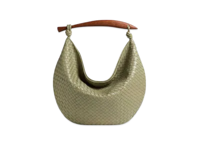 Bottega Veneta Sardine Bermuda "Travertine/Rhum"