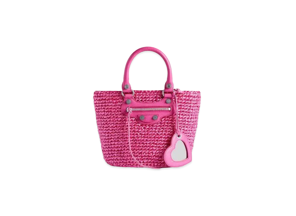 BALENCIAGA Le Cagole Small Panier "Pink"