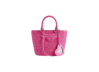 BALENCIAGA Le Cagole Small Panier "Pink"