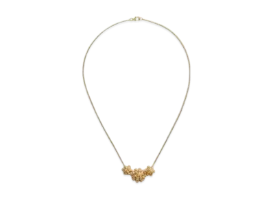 Bottega Veneta Drop Necklace "White"