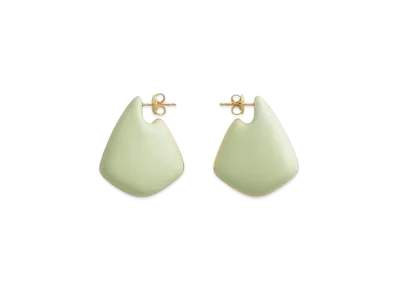 Bottega Veneta Small Fin Earrings "Ice Cream"