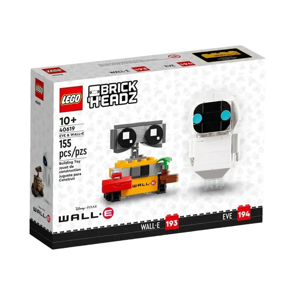 LEGO BRICKHEADS "EVE & WALLE" [40619]