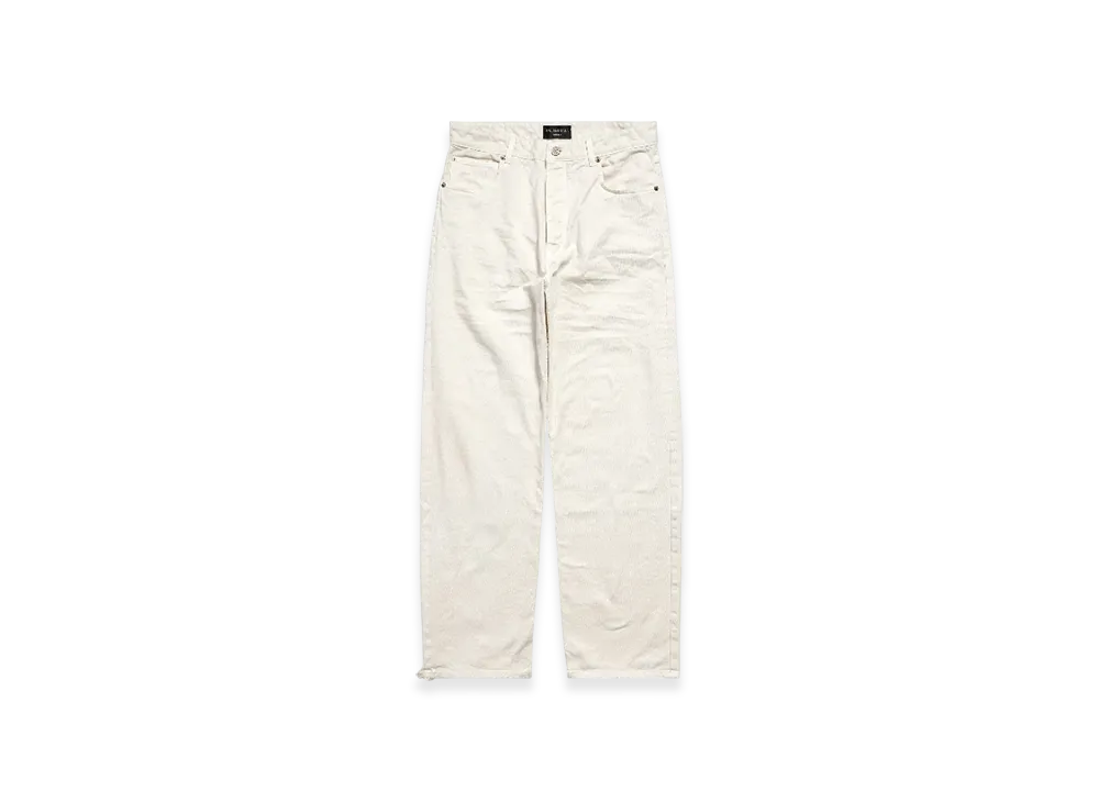 【国内発送】BALENCIAGA ホワイト ルーズフィット パンツ バレンシアガ ルーズフィット パンツ 