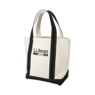WIND AND SEA x L.L.BEAN Boat and Tote Small "Black Trim"