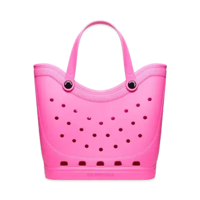 BALENCIAGA Crocs Large Tote Bag "Pink"