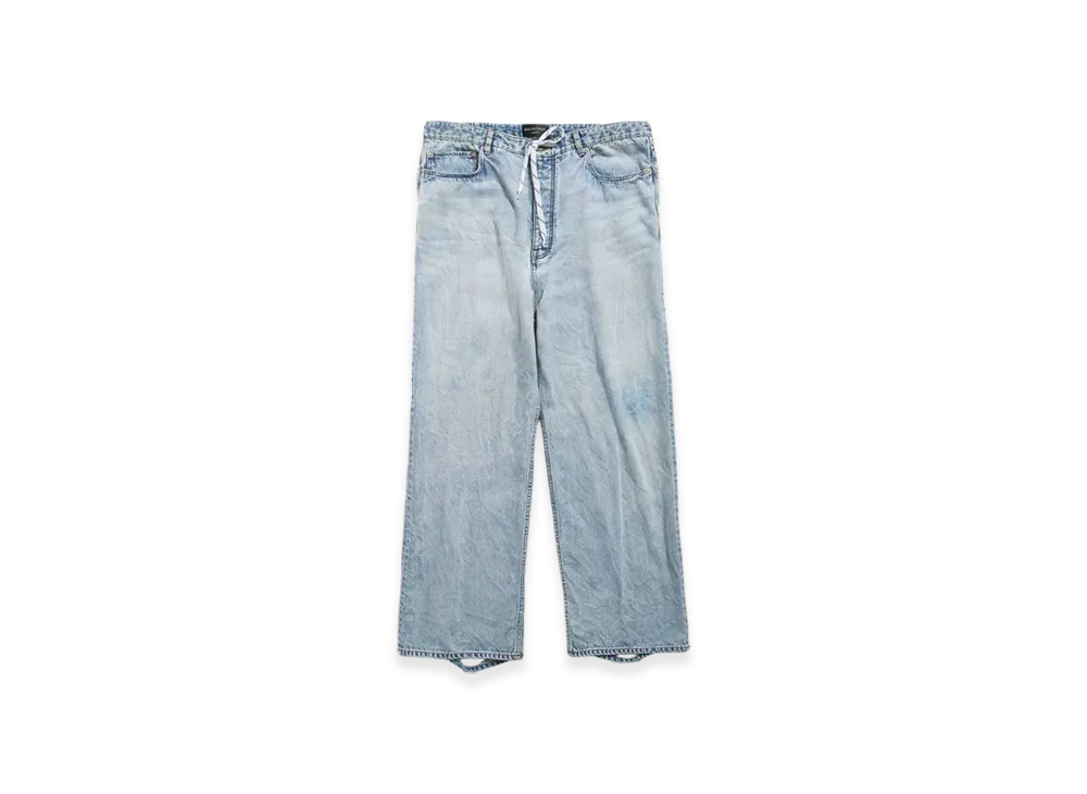 BALENCIAGA Oversized Baggy Pants "Blue"
