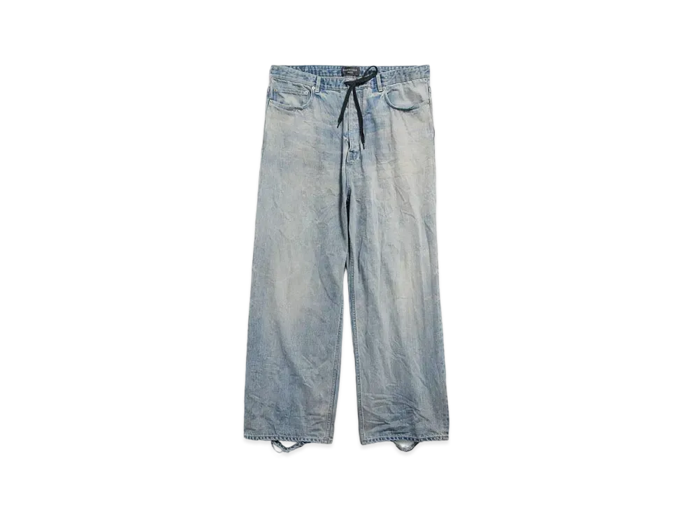 BALENCIAGA Oversized Baggy Pants "Light Blue"