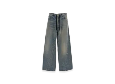 BALENCIAGA Twisted Leg Jeans "Light Blue"