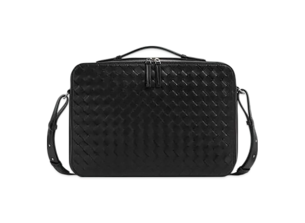 Bottega Veneta Getaway Slim Briefcase "Black"