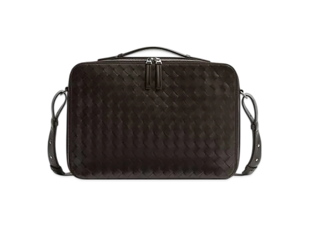 Bottega Veneta Getaway Slim Briefcase "Fondant"