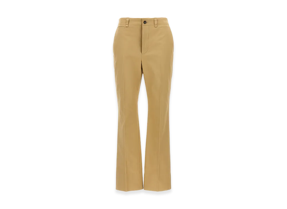 Saint Laurent Women's Drill Pants "Beige"