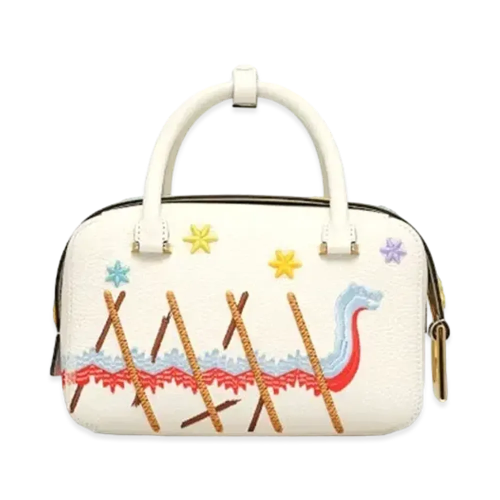 DELVAUX x Kasper Bosmans Cool Box Mini Source "Ivory/Multicoloured"
