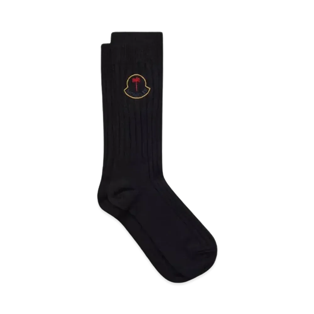 MONCLER X Palm Angels Socks "Naby Blue"