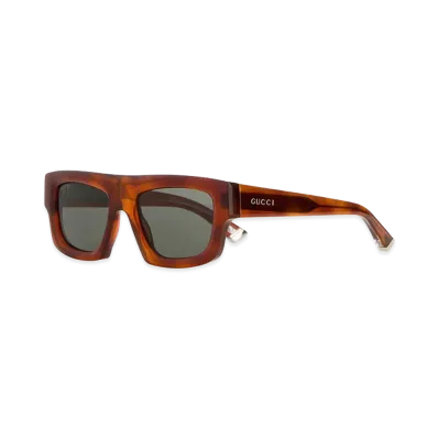 GUCCI Caramel Acetate Sunglasses "Brown"