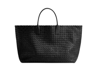 Bottega Veneta Maxi Cabat "Black"