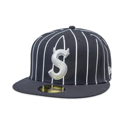 Supreme Devil S Logo New Era "Stripe"