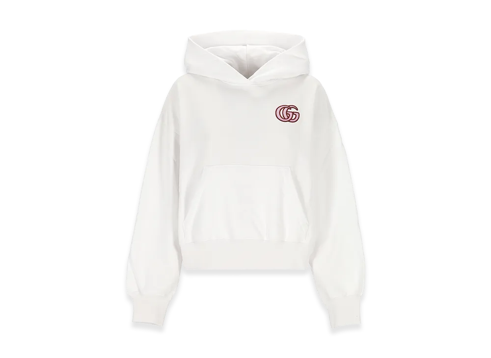 GUCCI Women's Cotton Sweatshirt "White"
