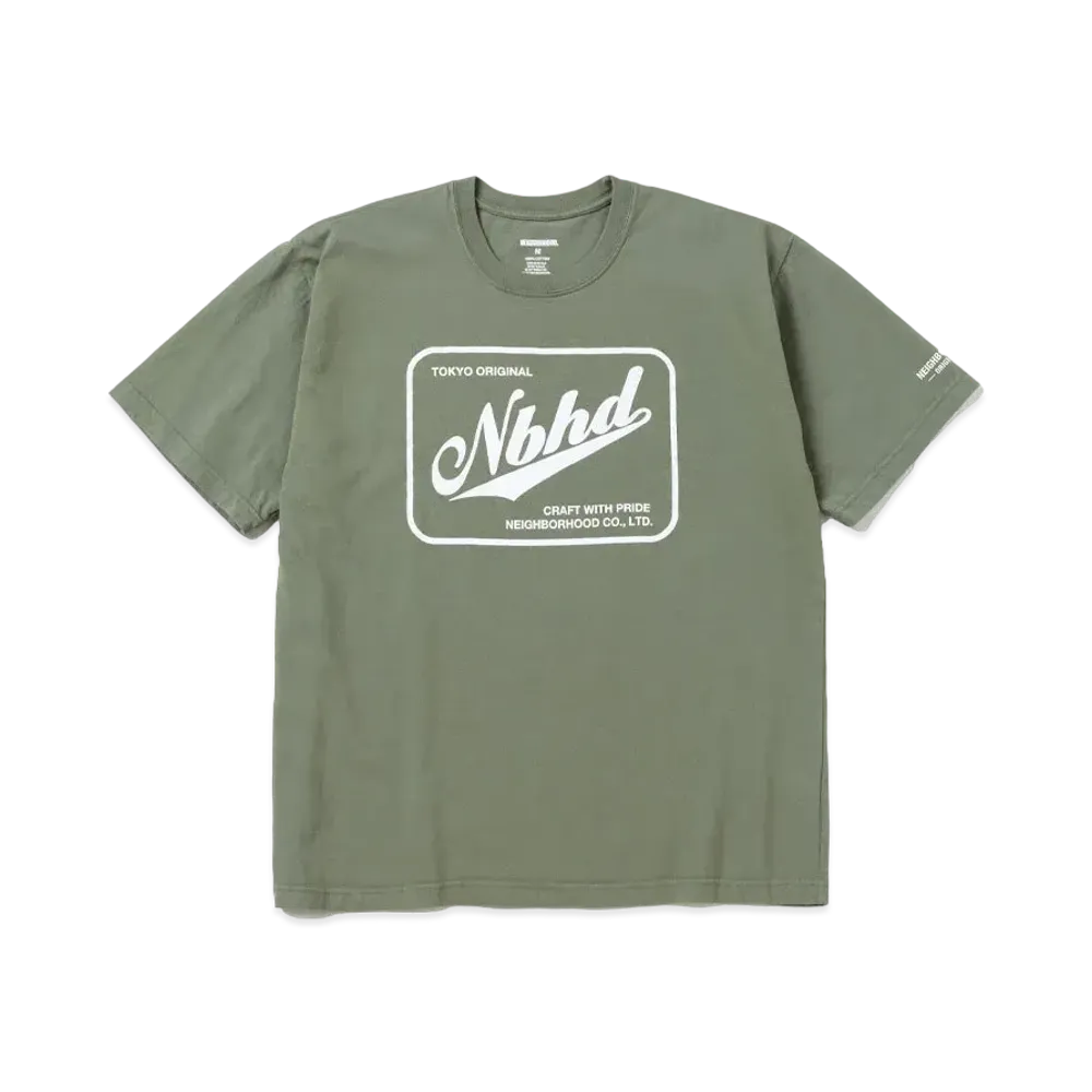 NEIGHBORHOOD NH . Tee SS-3 "Olive Drab"