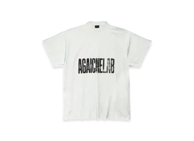 BALENCIAGA Agaicnelab T-Shirt Oversized Fit "White"