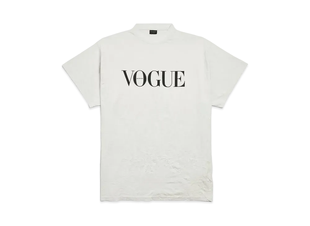 BALENCIAGA x VOGUE T-Shirt Oversized "White"
