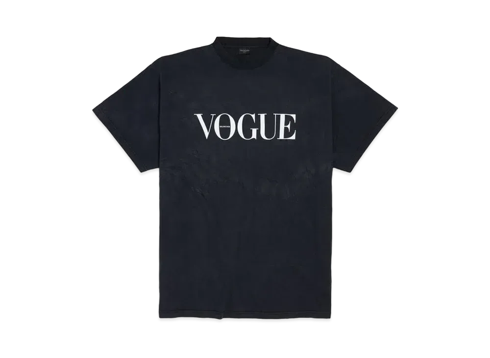 BALENCIAGA x VOGUE T-Shirt Oversized "Black"