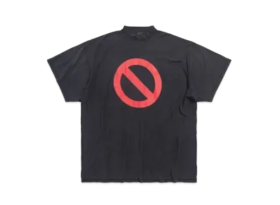 BALENCIAGA Men's Balenciaga Music | BFRND Series Inside-Out T-Shirt Oversized "Black"