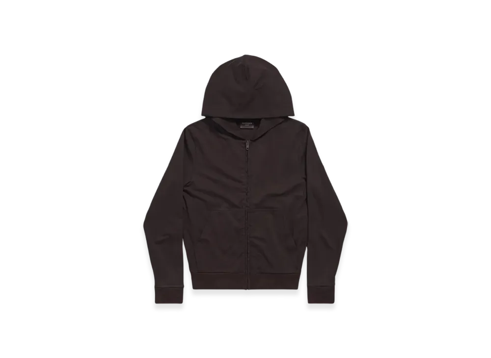 BALENCIAGA Slim Fit Zip Hoodie "Black"