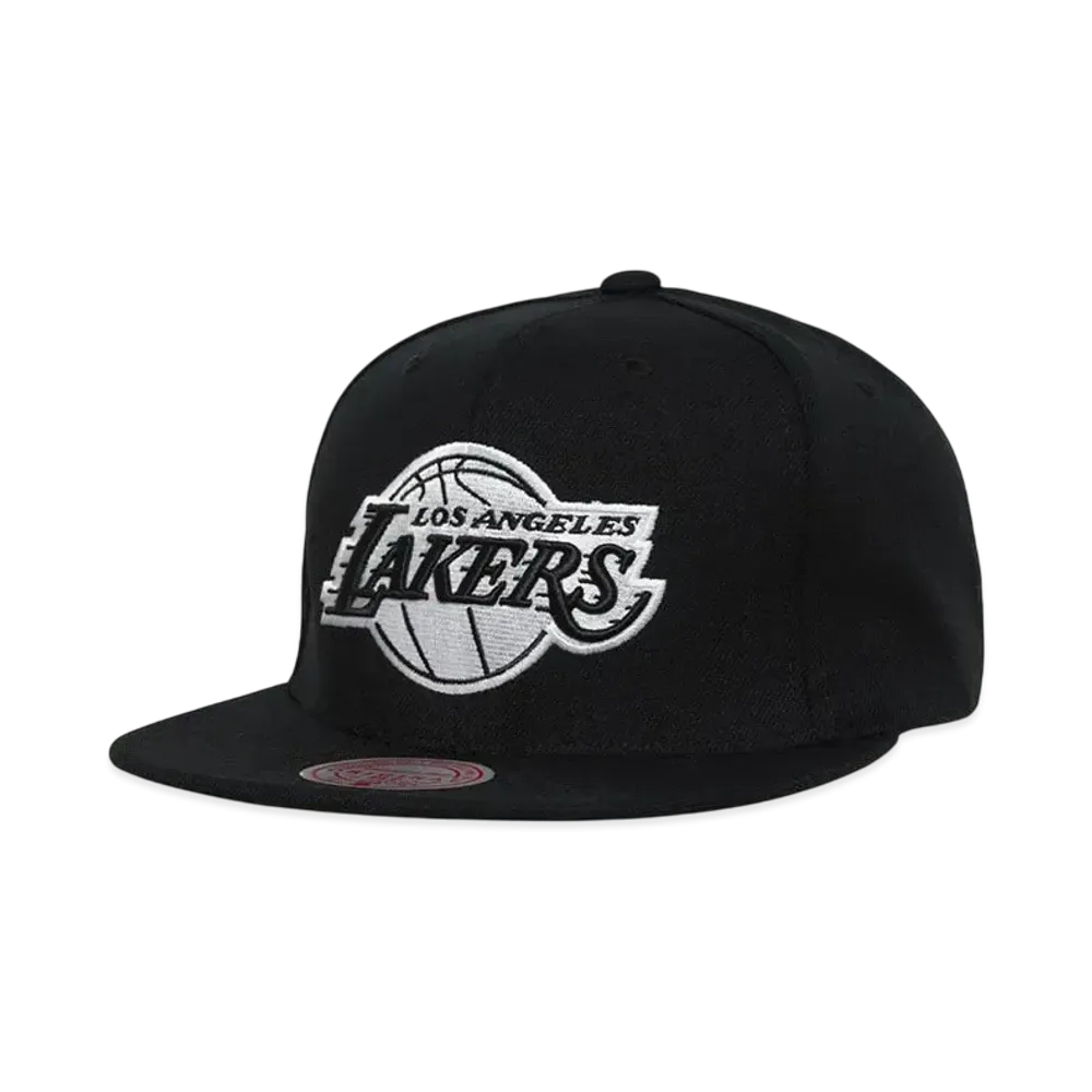 Mitchell&Ness NBA EVERGREEN BLACK WHITE SNAPBACK LAKERS "BLACK"