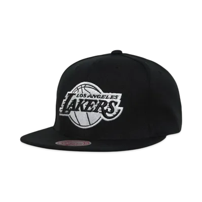 Mitchell&Ness NBA EVERGREEN BLACK WHITE SNAPBACK LAKERS "BLACK"