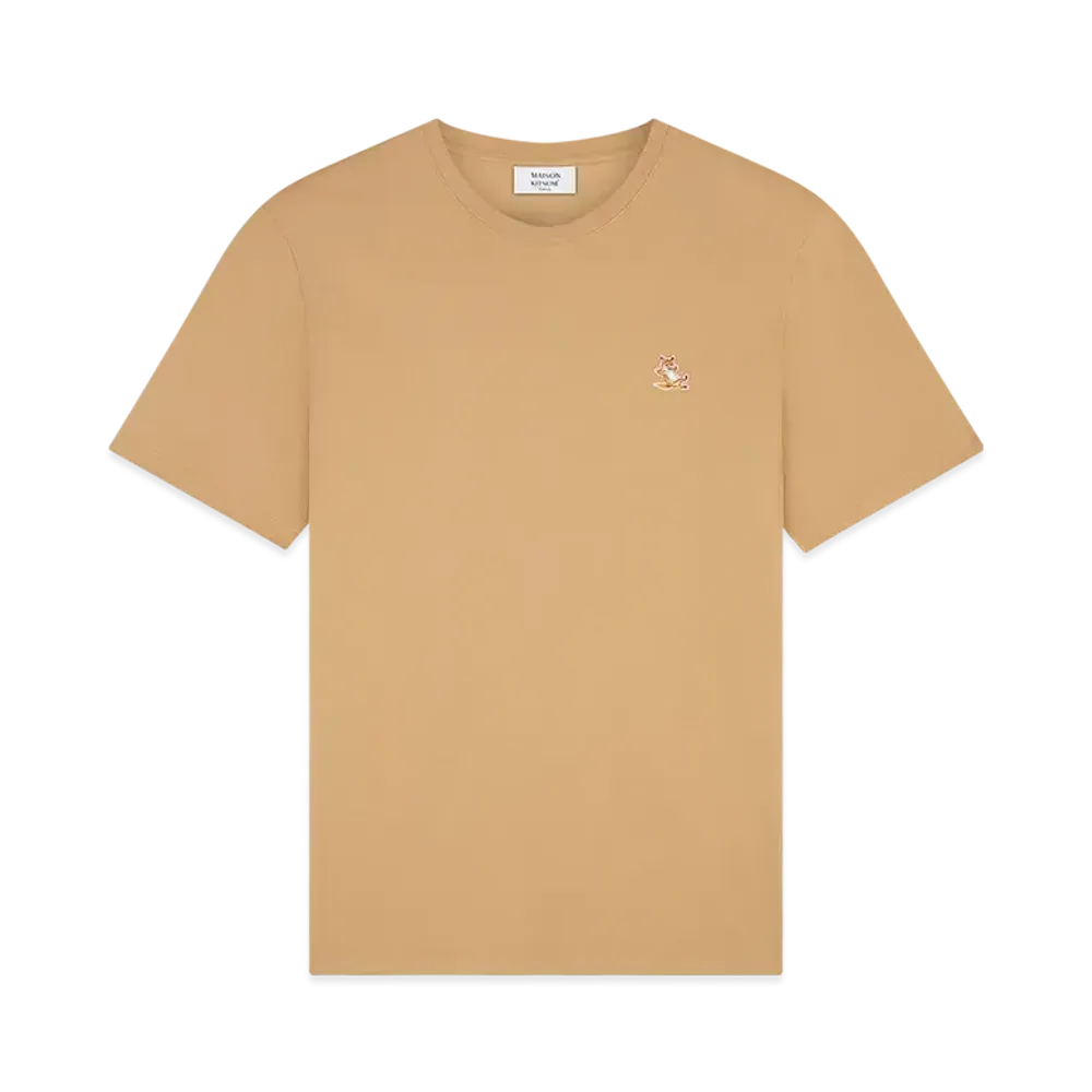 Maison Kitsune Chillax Fox Patch Regular T-Shirt "Chamomile"